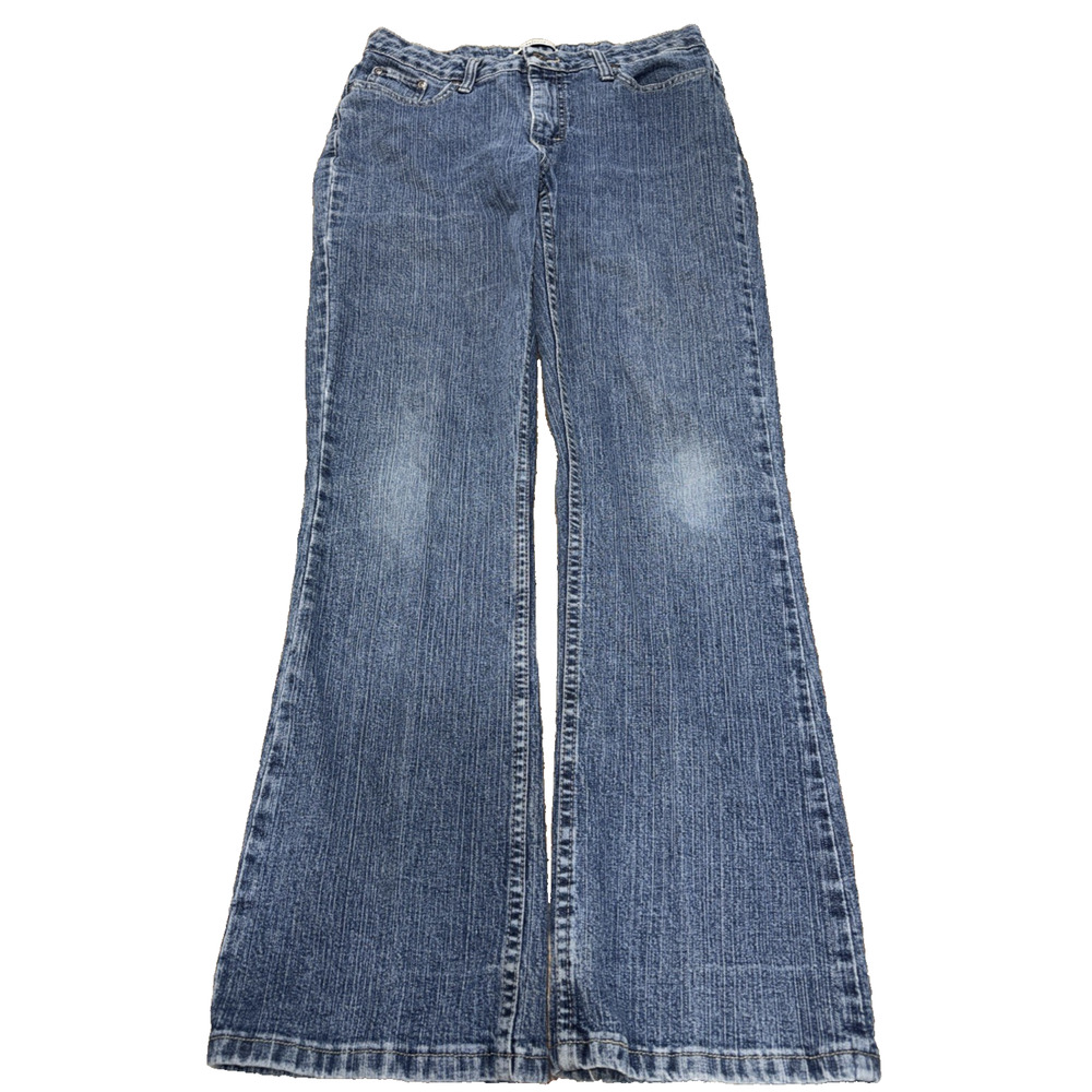 Riders Boot Cut Jeans Women’s 10P Blue Petite Medium Wash Denim